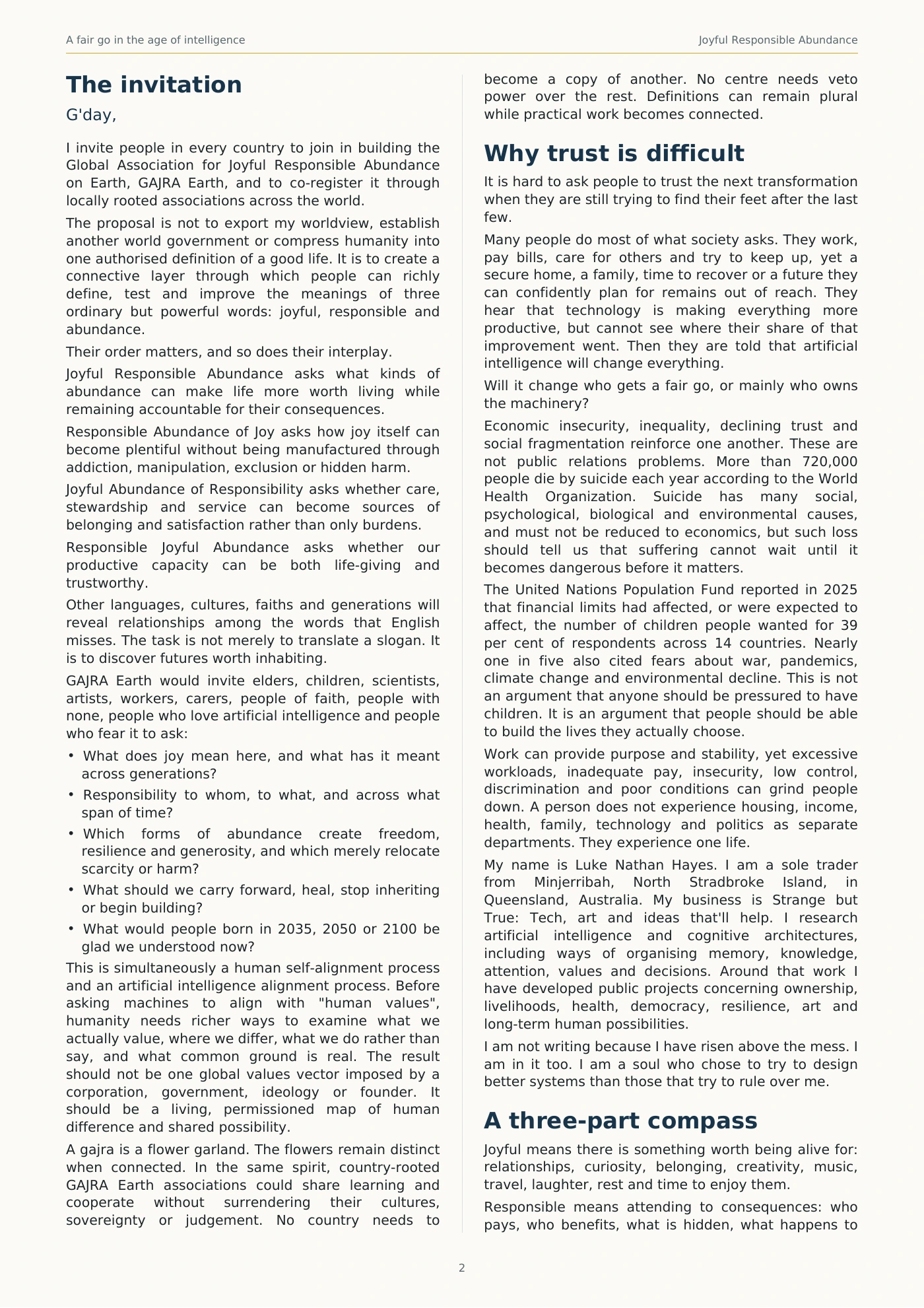 Page 2 of UNGA81 Joyful Responsible Abundance Refined (New Reference Links)