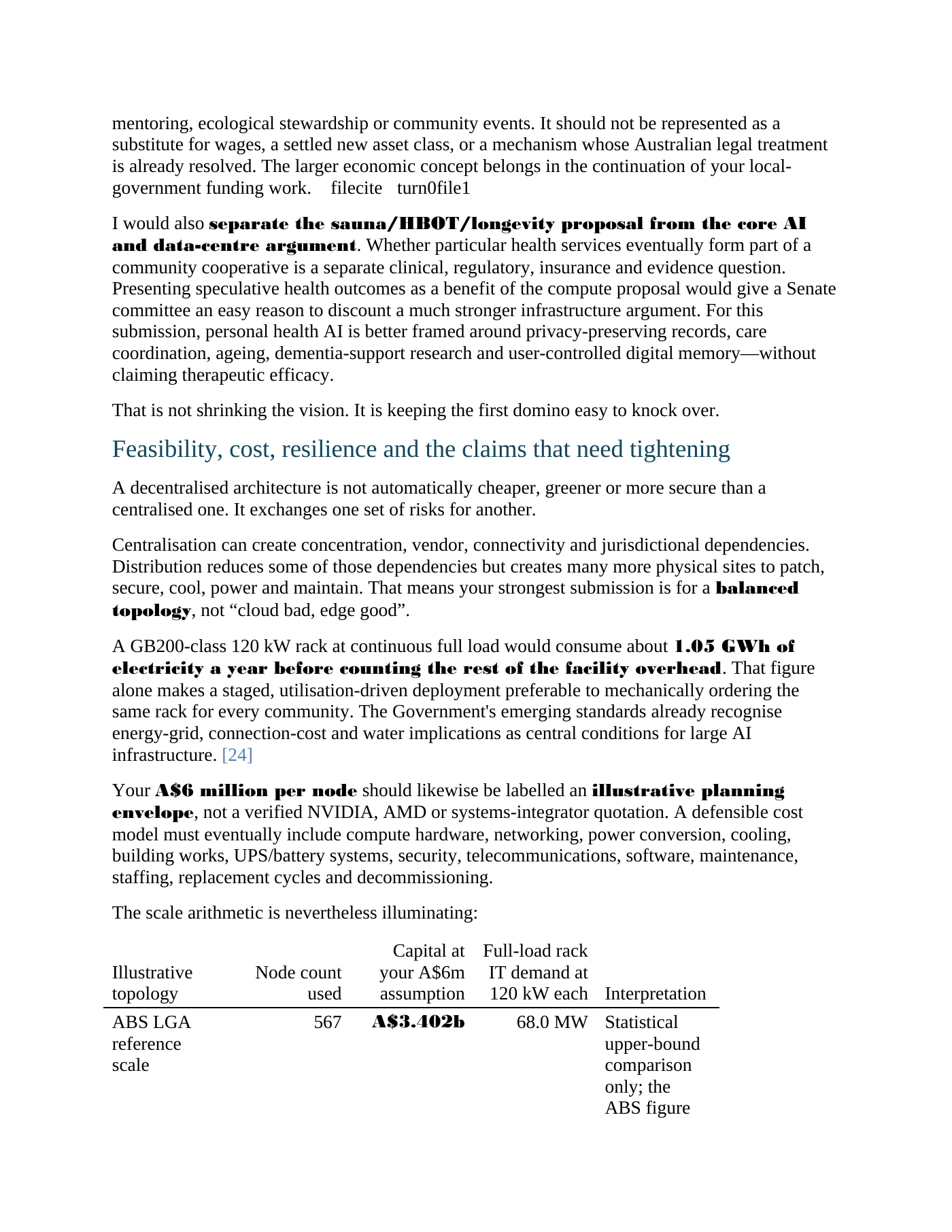 Page 11 of A Fair Go for the AI Age Federated Sovereign Compute for Australian Communities