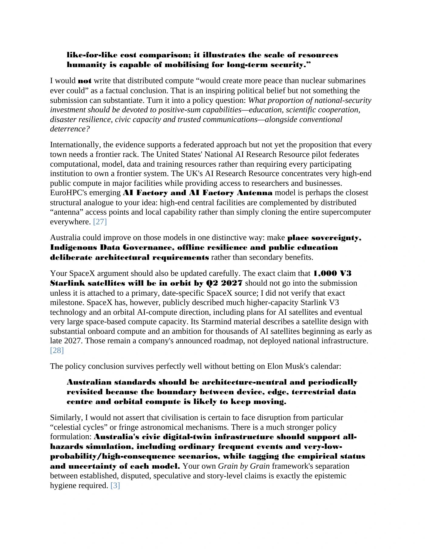 Page 13 of A Fair Go for the AI Age Federated Sovereign Compute for Australian Communities