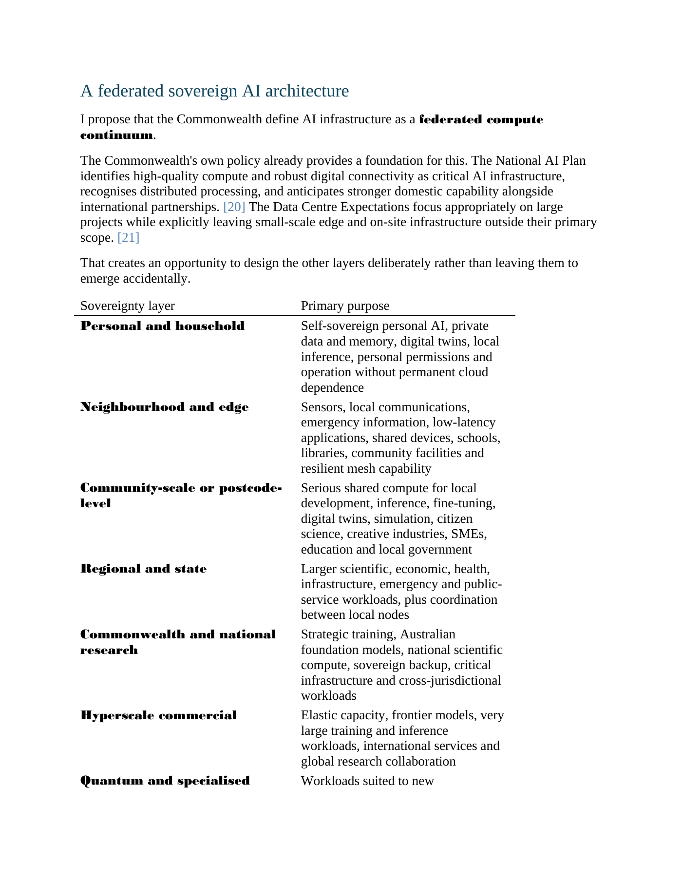 Page 8 of Submission to the Senate Environment and Communications References Committee