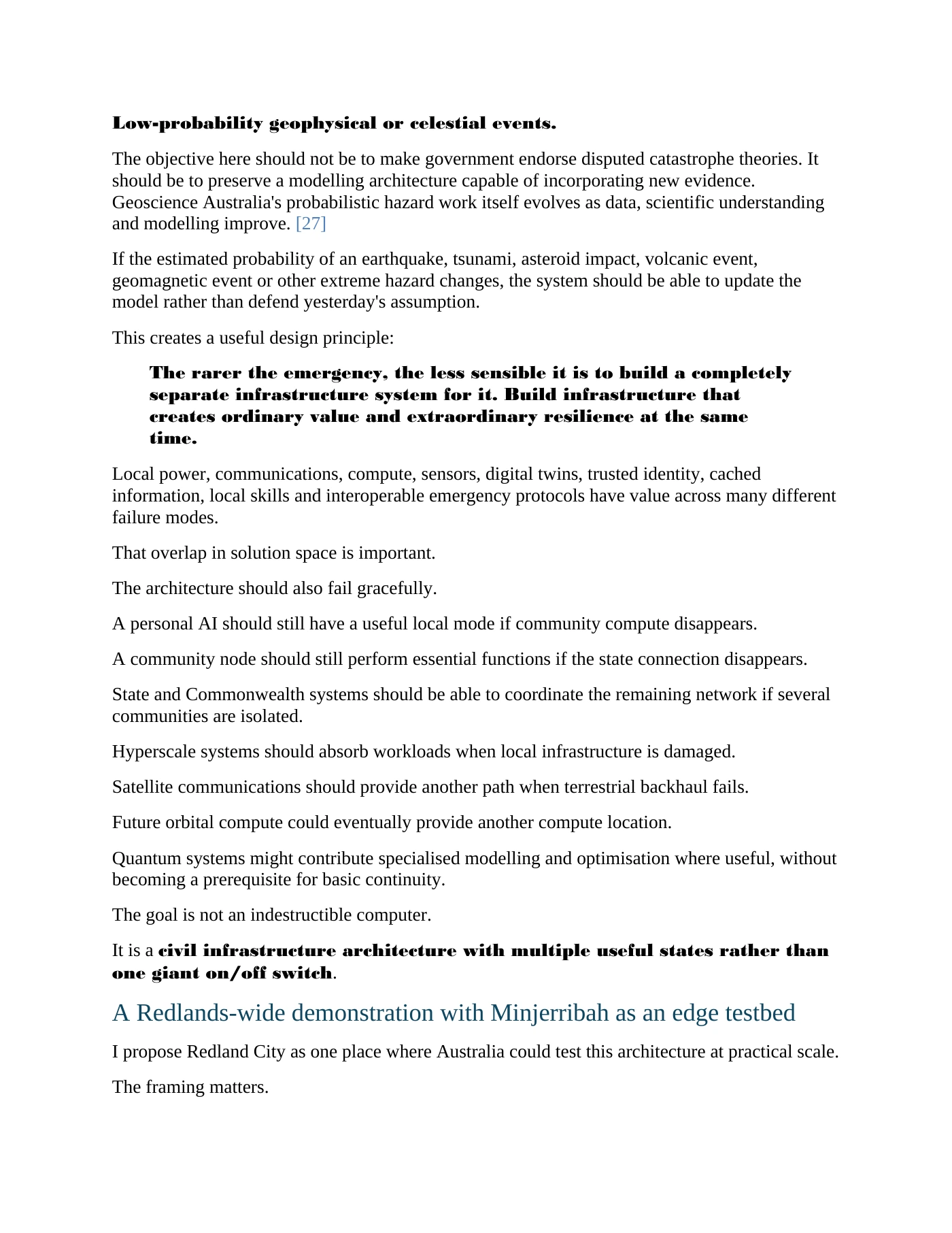 Page 12 of Submission to the Senate Environment and Communications References Committee
