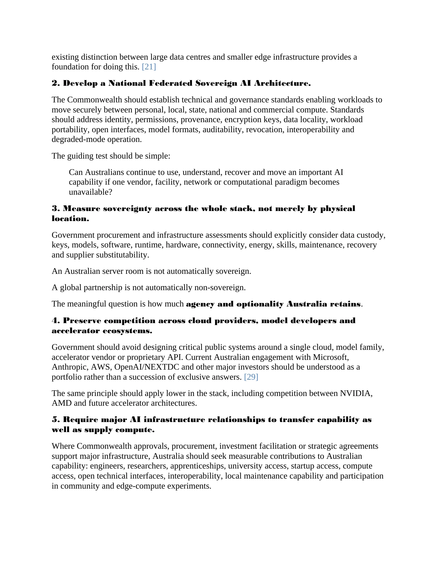Page 17 of Submission to the Senate Environment and Communications References Committee