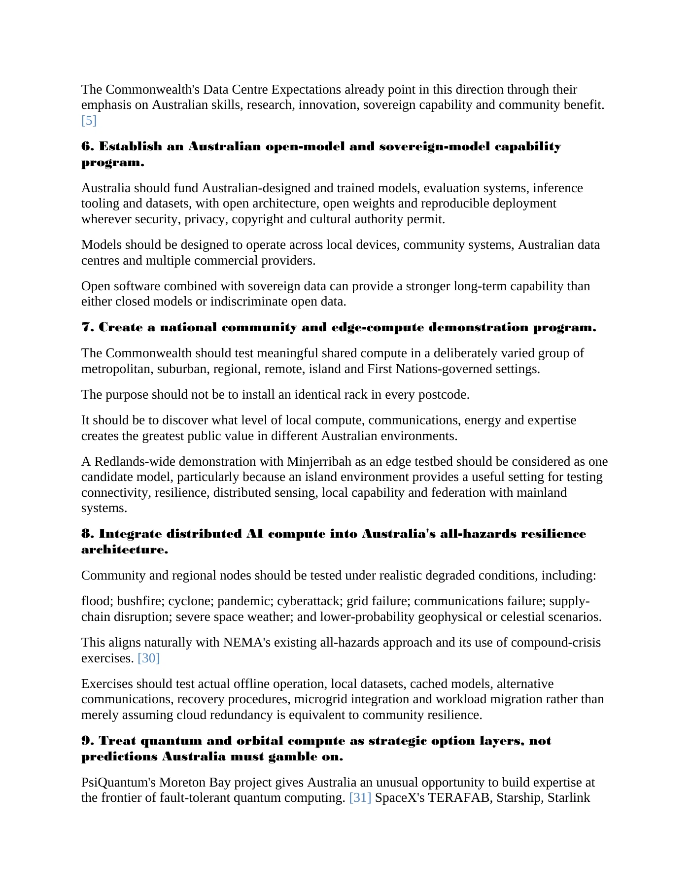 Page 18 of Submission to the Senate Environment and Communications References Committee
