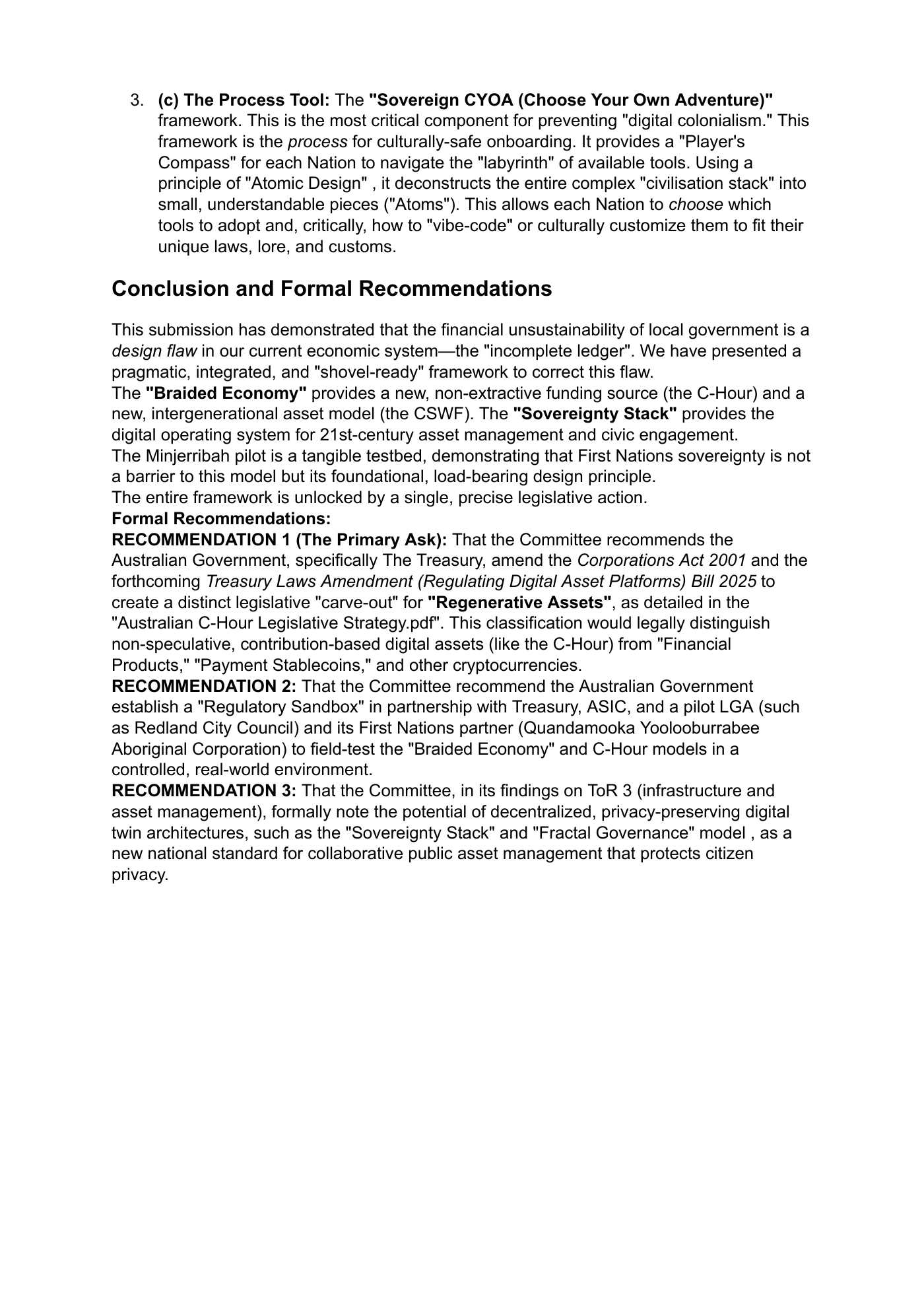 Page 11 of Local Government 2Funding Inquiry Submission