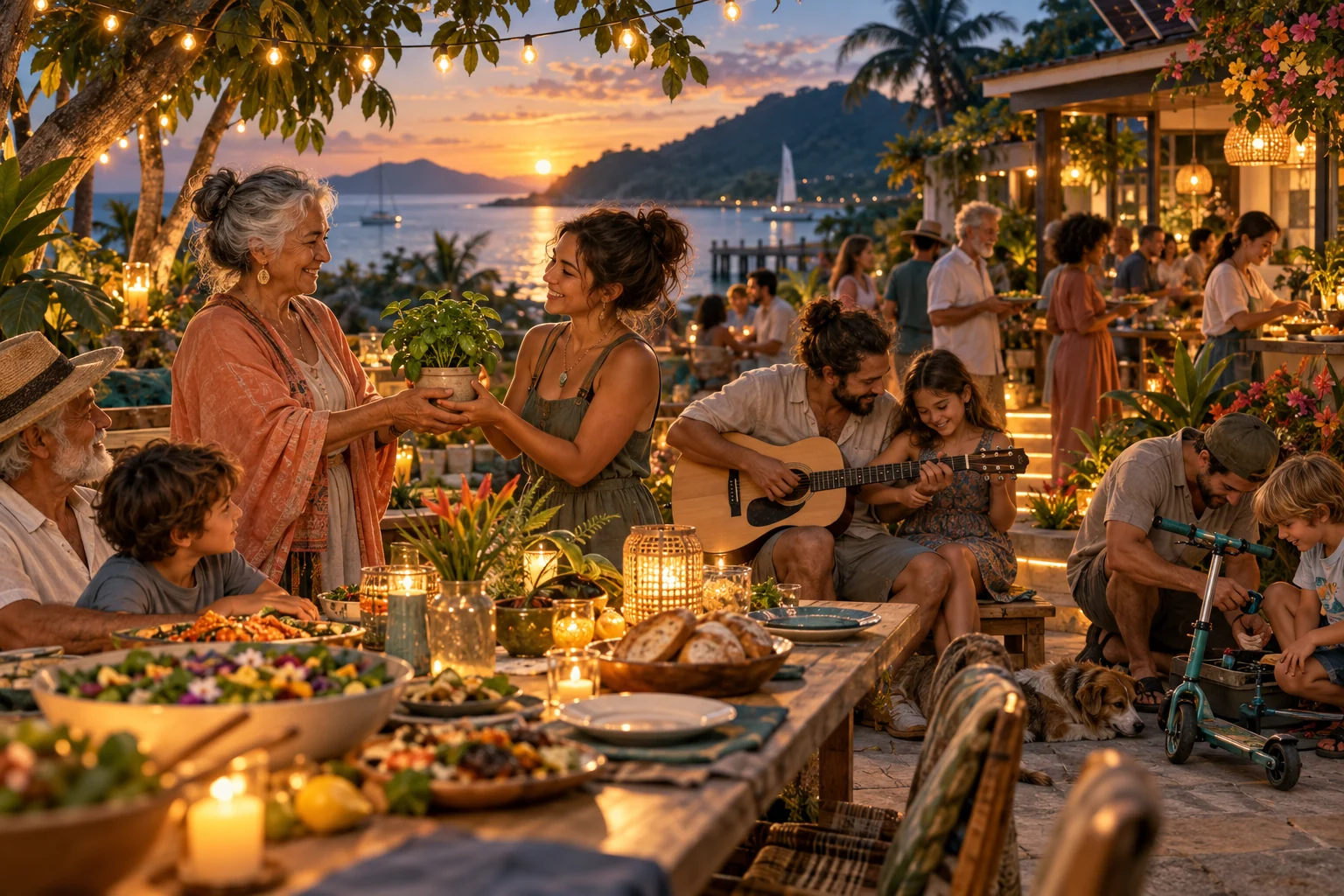 Imagined community future: Reciprocity and community thanks