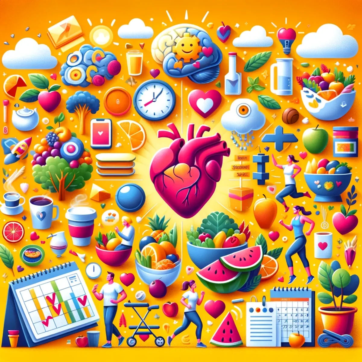A happy, healthy, active and social lifestyle that supports memory and heart health.