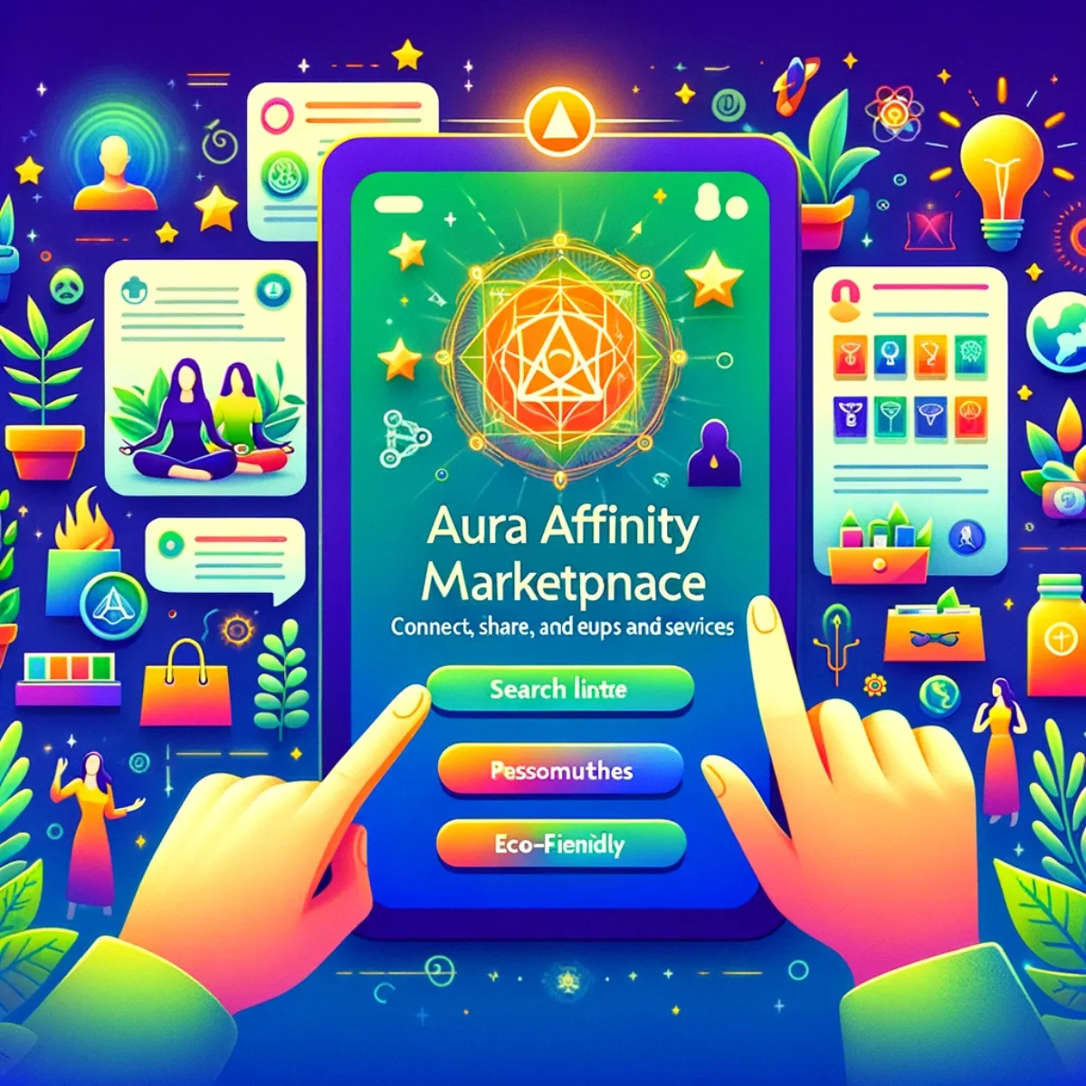 A vibrant online platform for conscious commerce and social good.