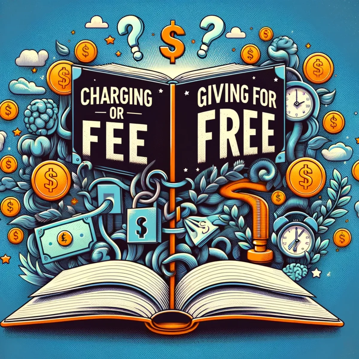 A thought-provoking visualisation of the fee-versus-free pricing dilemma.