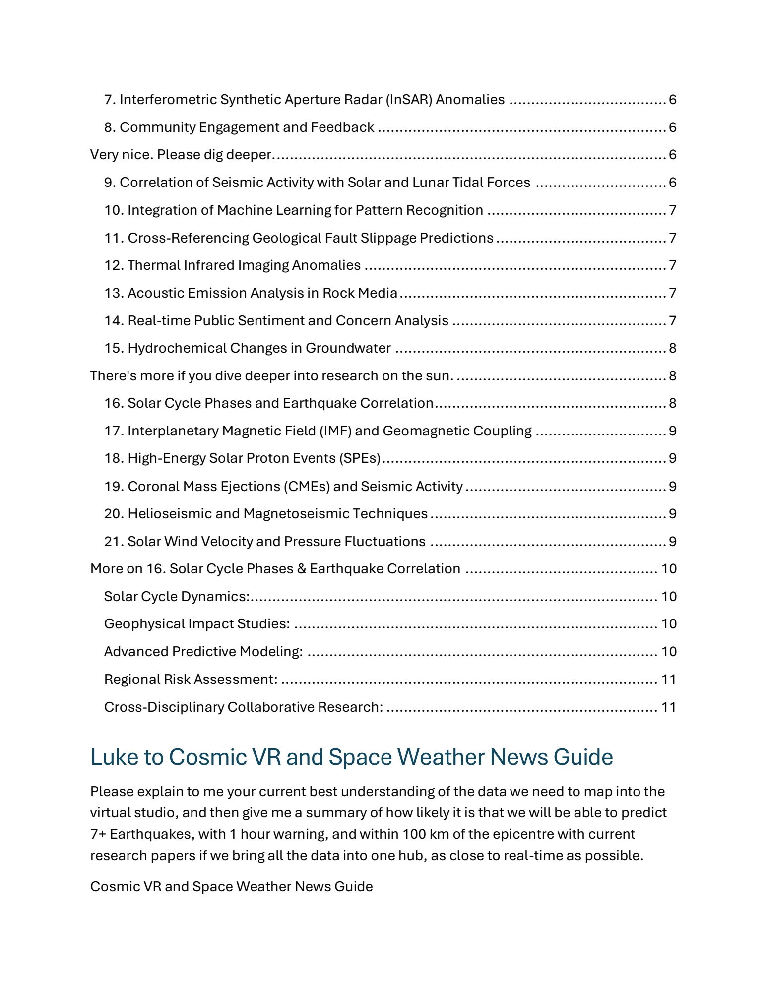 Space Weather Data Use (IFTTT), Page 2