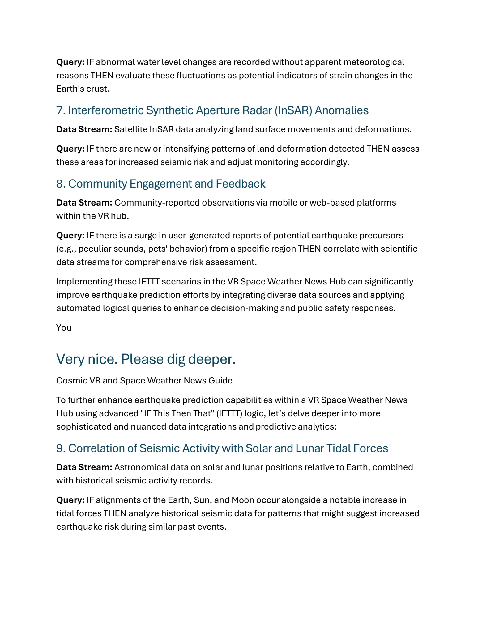 Space Weather Data Use (IFTTT), Page 8