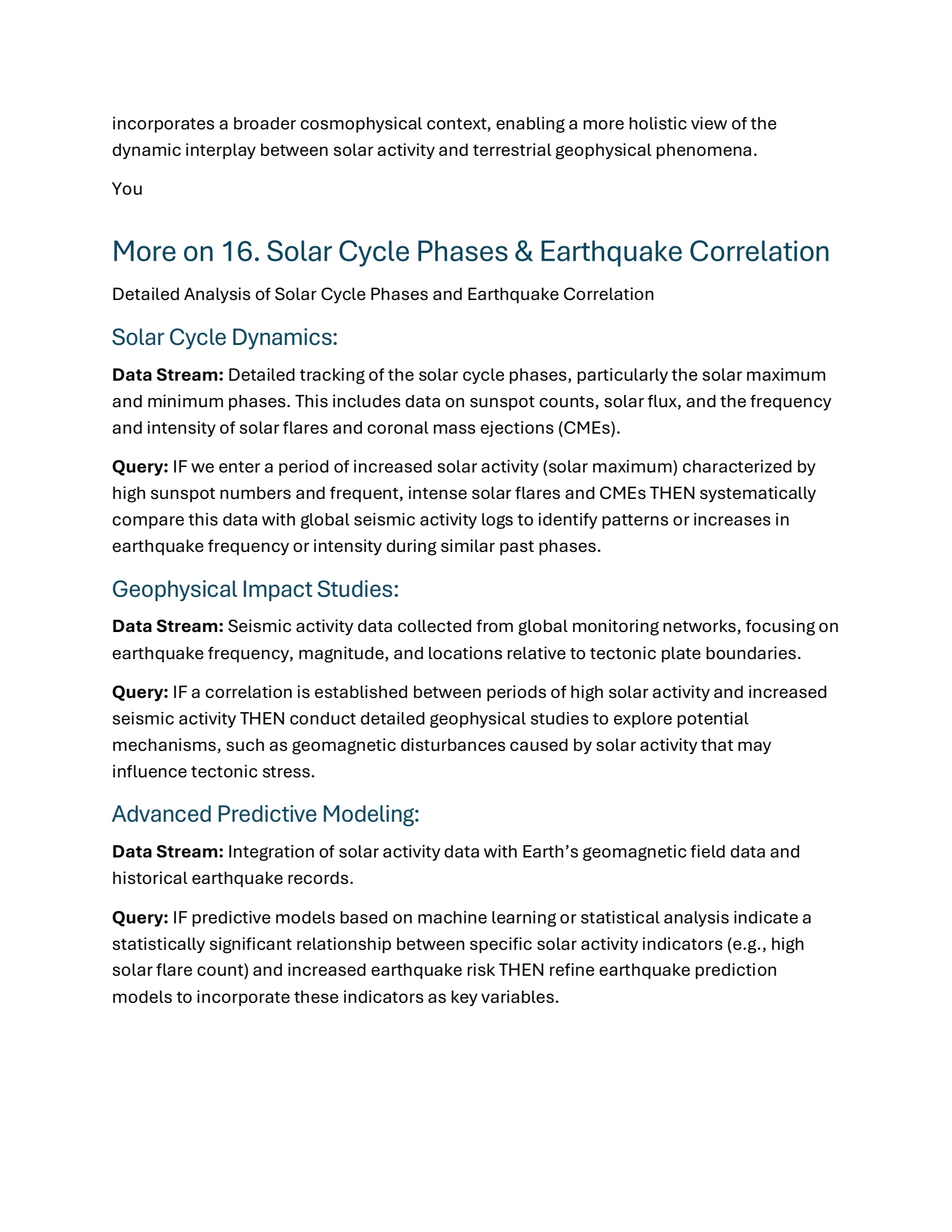 Space Weather Data Use (IFTTT), Page 12
