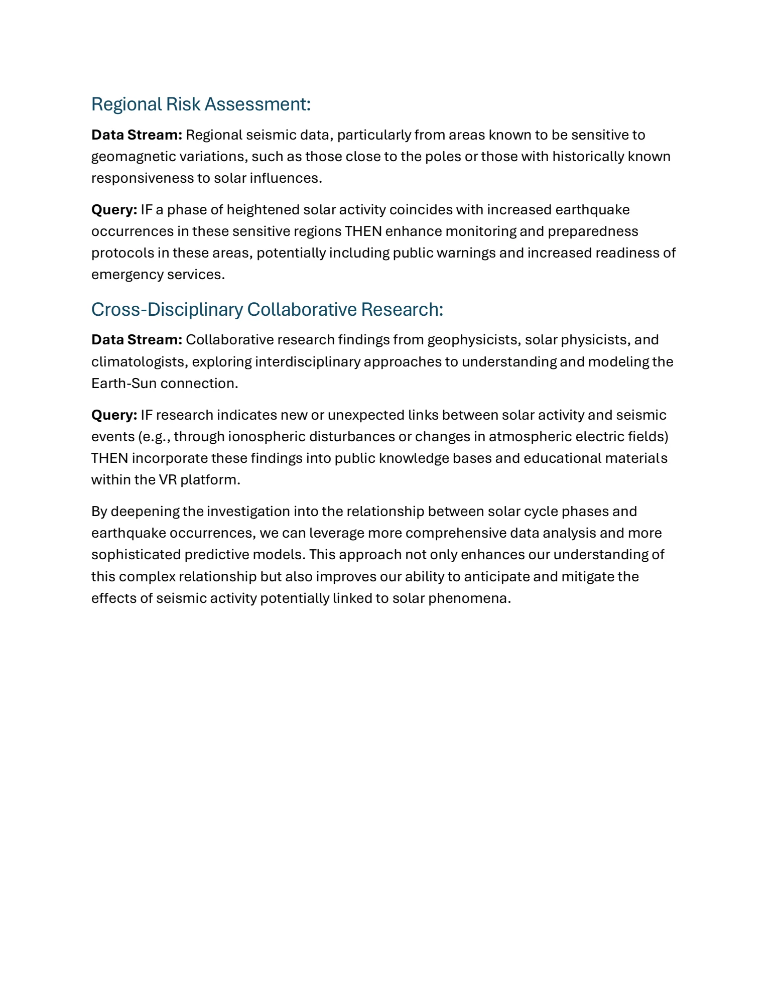 Space Weather Data Use (IFTTT), Page 13