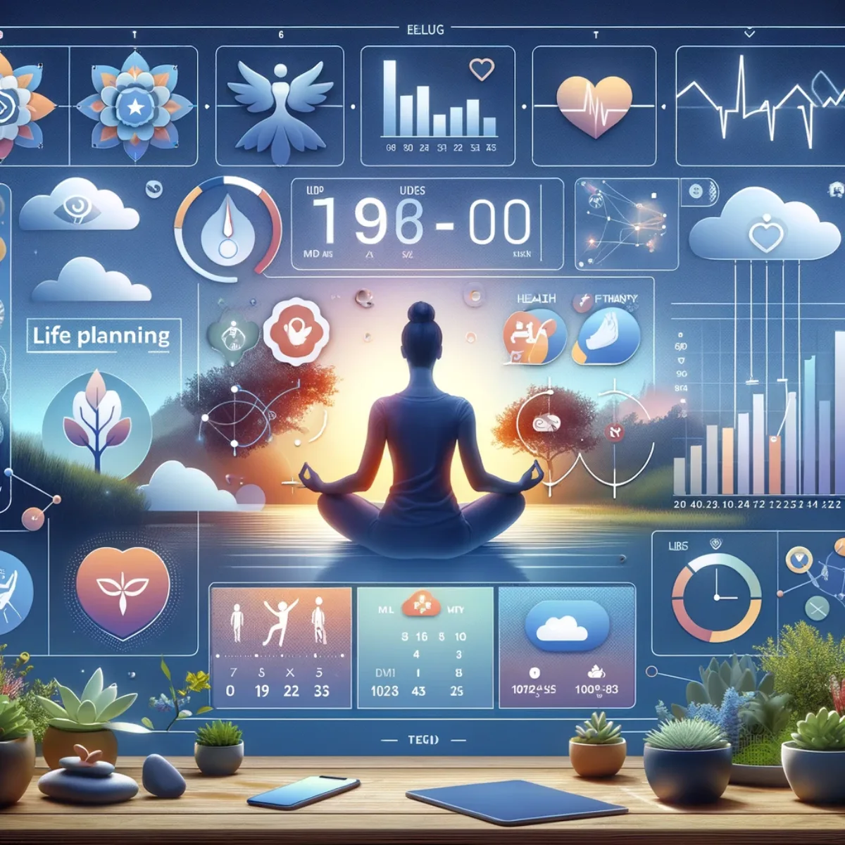A conceptual wellbeing and life-planning interface