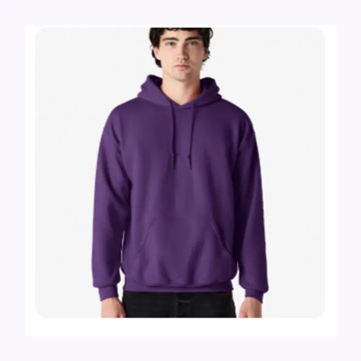 Selected purple hoodie